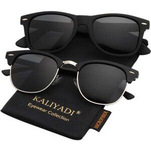 Polarized Sunglasses for Men and Women Semi-Rimless Frame Driving Sun